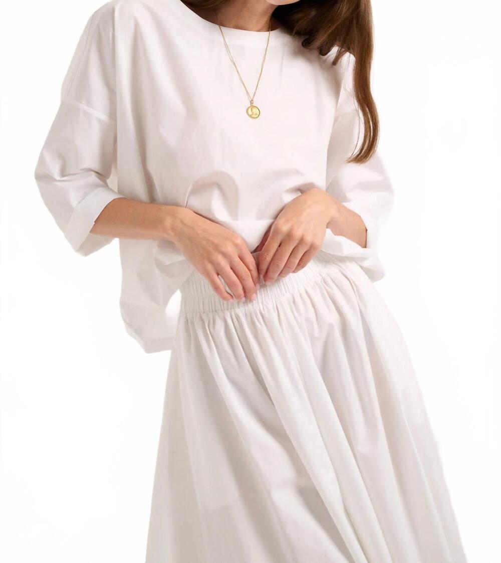 NEW SUZIE KONDI saria top in white